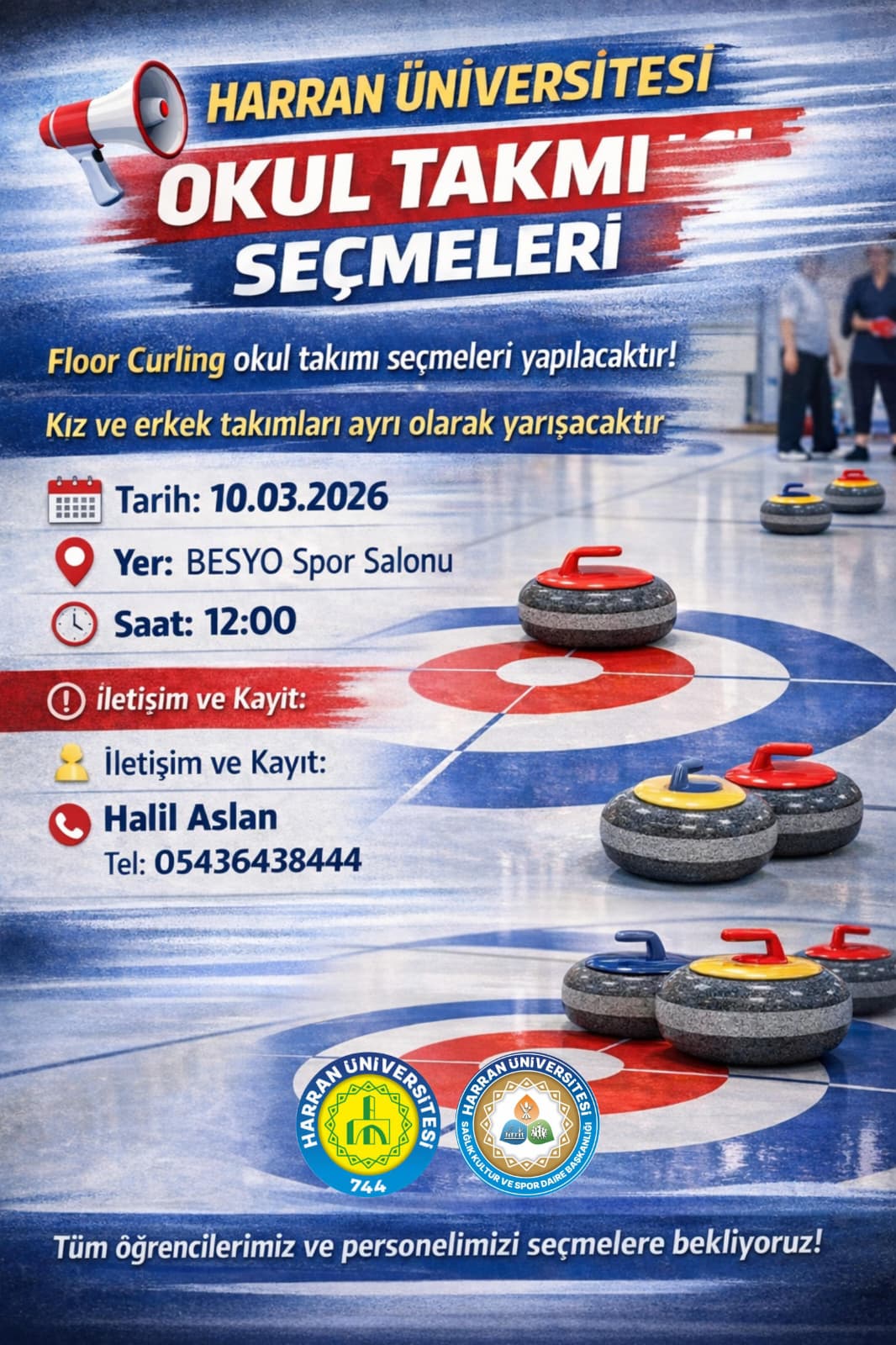 Harran Üniversitesi Okul Takımı Seçmeleri